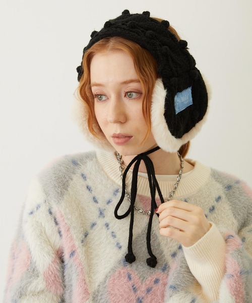 セール】CABLE KNIT EARMUFFS（イヤーマフ）｜MILKFED.（ミルクフェド