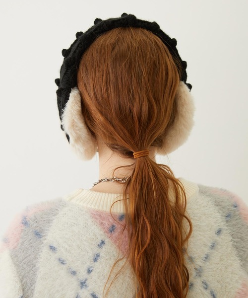 セール】CABLE KNIT EARMUFFS（イヤーマフ）｜MILKFED.（ミルクフェド