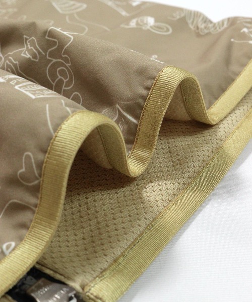 保温撥水総柄ジップベスト（ベスト）｜Picone CLUB（ピッコーネ