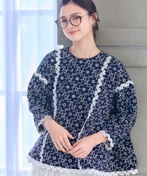 チェスティ刺繍入りトップス チェスティ chesty オーガンジー刺繍トップス グレー - メルカリ
