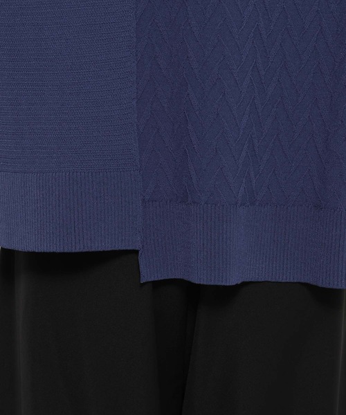 HARE(ハレ)の「アシメニットベスト(HARE)(ベスト・メンズ・グレー/ブルー/ブラック・FREE)」の20枚目の写真