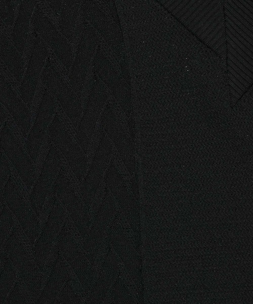 HARE(ハレ)の「アシメニットベスト(HARE)(ベスト・メンズ・グレー/ブルー/ブラック・FREE)」の21枚目の写真