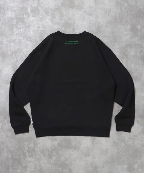 FFEIN（フェイン）の「【FFEIN（フェイン）】ヘビーウエイト線画アートスウェット / 裏起毛 スウェット アート クルーネック プリント（スウェット・メンズ・ネイビー/ブラック/ブラウン/アッシュグレー・SMALL/MEDIUM/LARGE）」の20枚目の写真