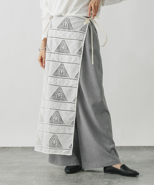 レースラップロングスカーフ/587255（ストール/ショール）｜GLOBAL