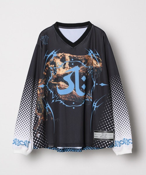 AIVER（アイバー）の「AIVER　レックスジャージプルオーバー（Tシャツ/カットソー・メンズ・ナチュラル/ブラック・SMALL/MEDIUM/LARGE）」の19枚目の写真