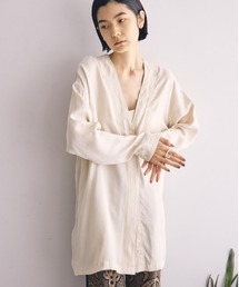 トゥデイフル ブラウス パープル Fサイズ トップス 長袖 ノーカラー シャツ TODAYFUL 「TODAYFUL」 長袖カットソー FREE パープル