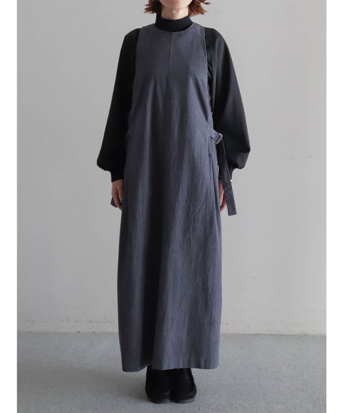 セール】JQ起毛ストライプ アメスリジャンスカ（ジャンパースカート