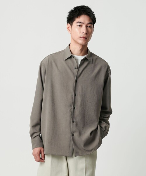 セール】ワッシャーポプリン ボックス シャツ（シャツ/ブラウス