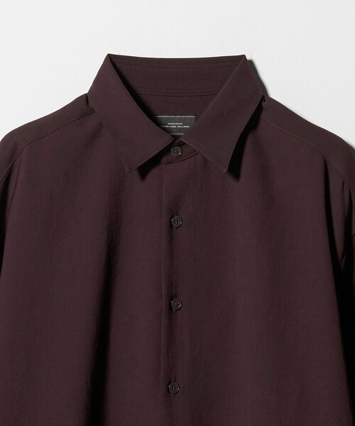 green label relaxing（グリーンレーベルリラクシング）の「ワッシャーポプリン ボックス シャツ（シャツ/ブラウス・メンズ・グレー系/ダークブラウン/ロイヤルブルー・L/S/M/XL）」の9枚目の写真