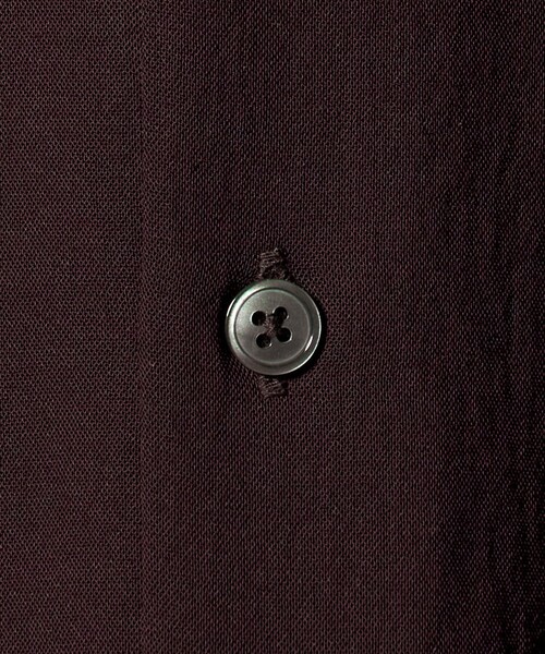 green label relaxing（グリーンレーベルリラクシング）の「ワッシャーポプリン ボックス シャツ（シャツ/ブラウス・メンズ・グレー系/ダークブラウン/ロイヤルブルー・L/S/M/XL）」の10枚目の写真