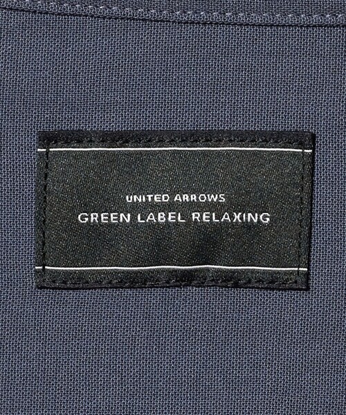 green label relaxing（グリーンレーベルリラクシング）の「ワッシャーポプリン ボックス シャツ（シャツ/ブラウス・メンズ・グレー系/ダークブラウン/ロイヤルブルー・L/S/M/XL）」の11枚目の写真