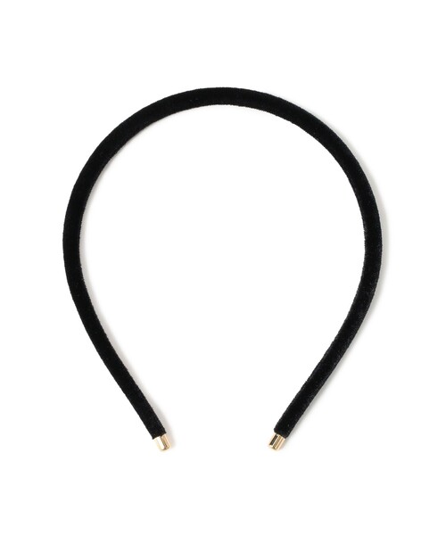 B:MING by BEAMS（ビーミングバイビームス）の「ベロア カチューシャ（その他ヘアアクセサリー・レディース・ワイン/ブラック・ONE SIZE）」の3枚目の写真