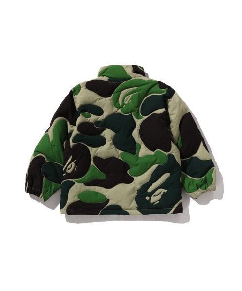 A BATHING APE（アベイシングエイプ）の「ABC CAMO STITCHING DOWN JACKET（ダウンジャケット/コート・キッズ・ブルー/グリーン/ピンク・100/120/140/130/110）」の9枚目の写真