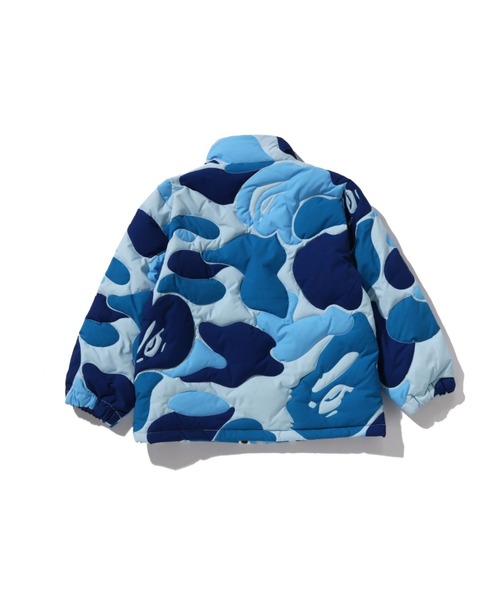 A BATHING APE（アベイシングエイプ）の「ABC CAMO STITCHING DOWN JACKET（ダウンジャケット/コート・キッズ・ブルー/グリーン/ピンク・100/120/140/130/110）」の10枚目の写真