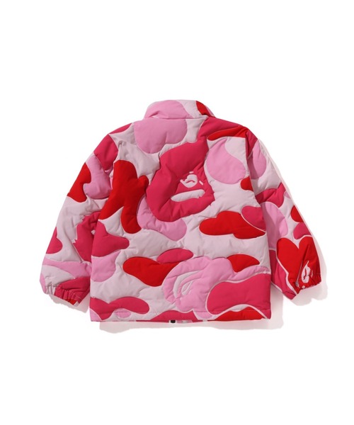 A BATHING APE（アベイシングエイプ）の「ABC CAMO STITCHING DOWN JACKET（ダウンジャケット/コート・キッズ・ブルー/グリーン/ピンク・100/120/140/130/110）」の11枚目の写真