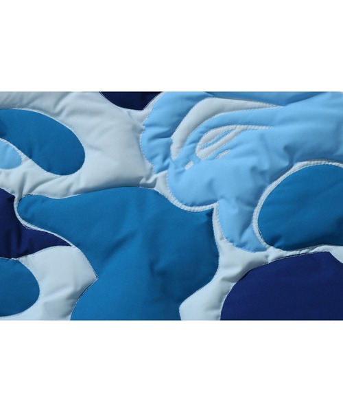 A BATHING APE（アベイシングエイプ）の「ABC CAMO STITCHING DOWN JACKET（ダウンジャケット/コート・キッズ・ブルー/グリーン/ピンク・100/120/140/130/110）」の6枚目の写真