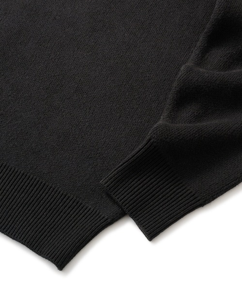 FTC（エフティーシー）の「KNIT POLO SWEATER（ポロシャツ・メンズ・ブラック/その他・MEDIUM/LARGE/X-LARGE/SMALL）」の4枚目の写真