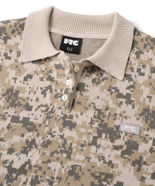 FTC（エフティーシー）の「KNIT POLO SWEATER（ポロシャツ・メンズ・ブラック/その他・MEDIUM/LARGE/X-LARGE/SMALL）」の6枚目の写真