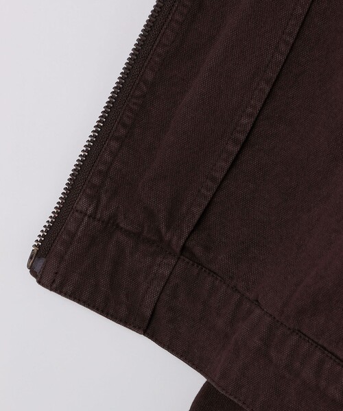 City Ambient Products（シティアンビエントプロダクツ）の「City Ambient Products:〈洗濯機可能〉ウォッシュ ダック ジップ ワーク ジャケット（ブルゾン・メンズ・ネイビー/ブラウン/ブラック・SMALL/LARGE/MEDIUM）」の9枚目の写真