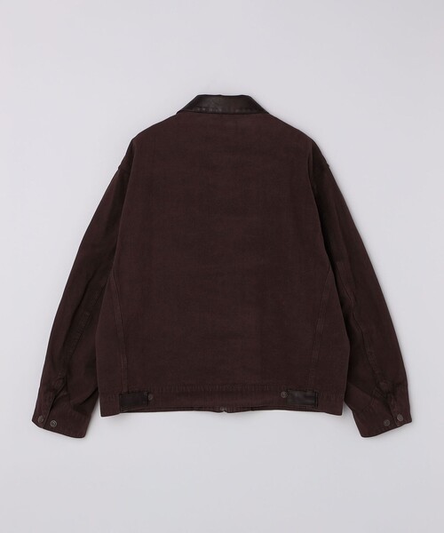 City Ambient Products（シティアンビエントプロダクツ）の「City Ambient Products:〈洗濯機可能〉ウォッシュ ダック ジップ ワーク ジャケット（ブルゾン・メンズ・ネイビー/ブラウン/ブラック・SMALL/LARGE/MEDIUM）」の10枚目の写真