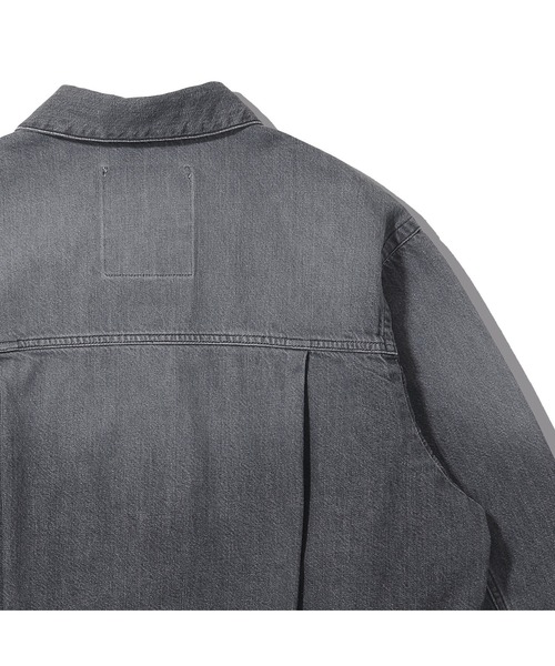 elephant TRIBAL fabrics（エレファントトライバルファブリックス）の「elephant TRIBAL fabrics ON THE WAY DENIM JKT（デニムジャケット・メンズ・ブラック/ベージュ・SMALL/MEDIUM）」の7枚目の写真