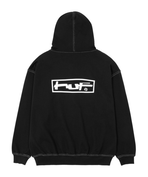 STRETCH FULL ZIP HOODIE（パーカー）｜HUF（ハフ）のファッション通販