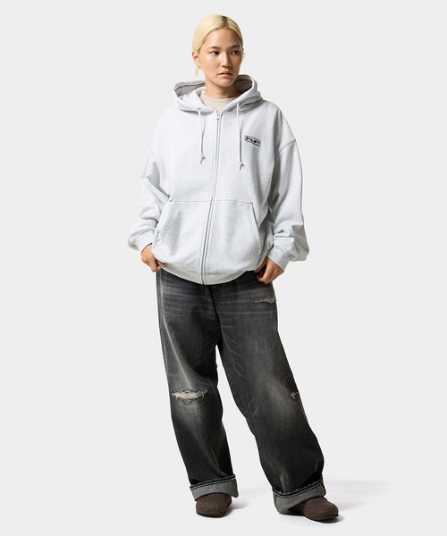 STRETCH FULL ZIP HOODIE（パーカー）｜HUF（ハフ）のファッション通販