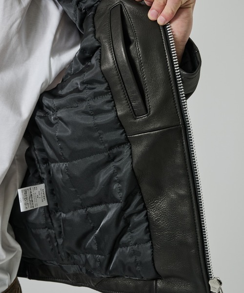 【ヒロ着用】RTF ルールザフェイト レザージャケット OVER BLOUSON ルールザフェイト ライダース - メルカリ