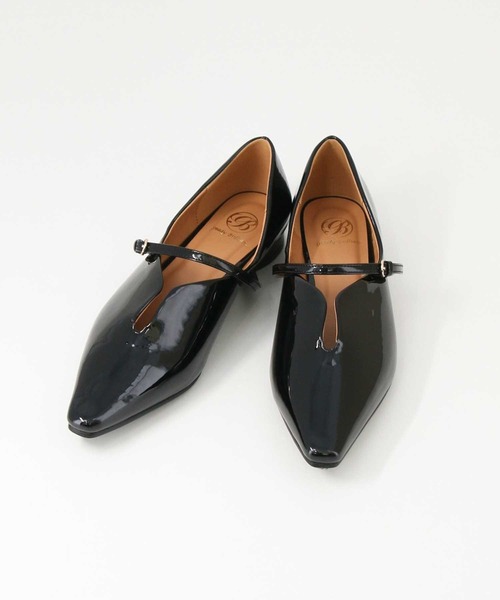 Gready Brilliant(グレディブリリアン)の「エナメルスリットパンプス(パンプス・レディース・ブラック・38/37/36)」の1枚目の写真