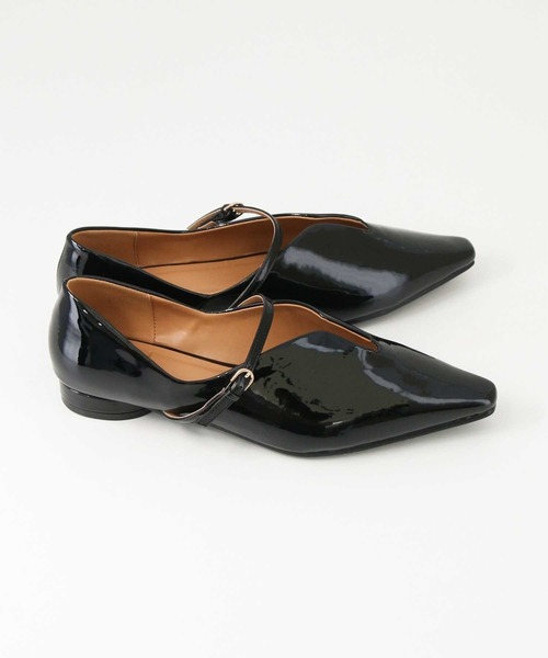 Gready Brilliant(グレディブリリアン)の「エナメルスリットパンプス(パンプス・レディース・ブラック・38/37/36)」の8枚目の写真