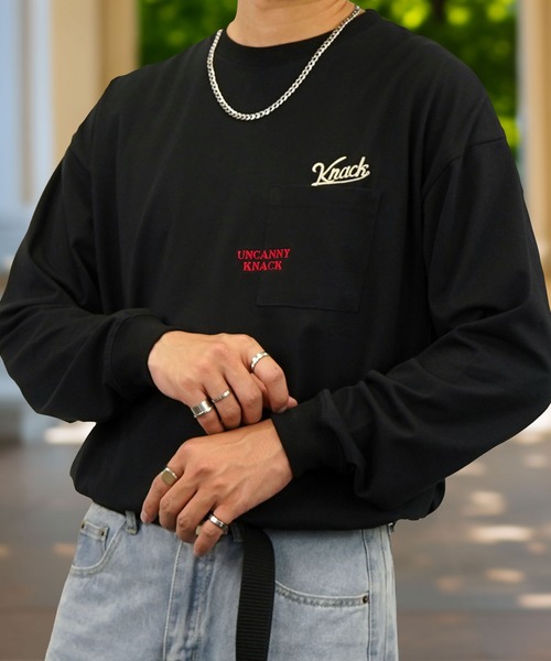 Burner(バーナー)の「【GROOVY STORE】ヘビーウエイト ロングスリーブT(Tシャツ/カットソー・メンズ・A/B/D/C/その他2/その他3/その他1/スミクロ/ホワイト/ブラウン/ブラック/ブラック系3/ホワイト系2/ホワイト系3/ブラック系2・LL/M/L)」の8枚目の写真