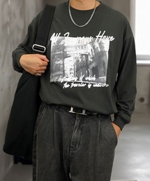 【GROOVY STORE】ヘビーウエイト ロングスリーブT