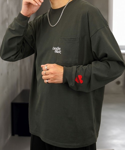 Burner(バーナー)の「【GROOVY STORE】ヘビーウエイト ロングスリーブT(Tシャツ/カットソー・メンズ・A/B/D/C/その他2/その他3/その他1/スミクロ/ホワイト/ブラウン/ブラック/ブラック系3/ホワイト系2/ホワイト系3/ブラック系2・LL/M/L)」の13枚目の写真