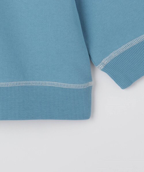 THE SHOP TK （ザ ショップ ティーケー ）の「【110-160】カラーロック裏毛プルオーバー（Tシャツ/カットソー・キッズ・グリーン/ブルー/アイボリー/ブラック・13/14/15 /16/11/12）」の15枚目の写真