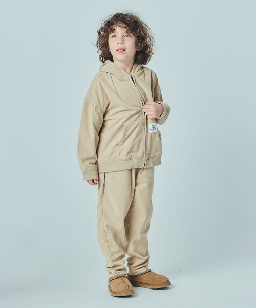 こども ビームス（コドモビームス）の「SMOOTHY / コーデュロイ パンツ（その他パンツ・キッズ・ベージュ/ミント・130/120/140/150/160）」の4枚目の写真