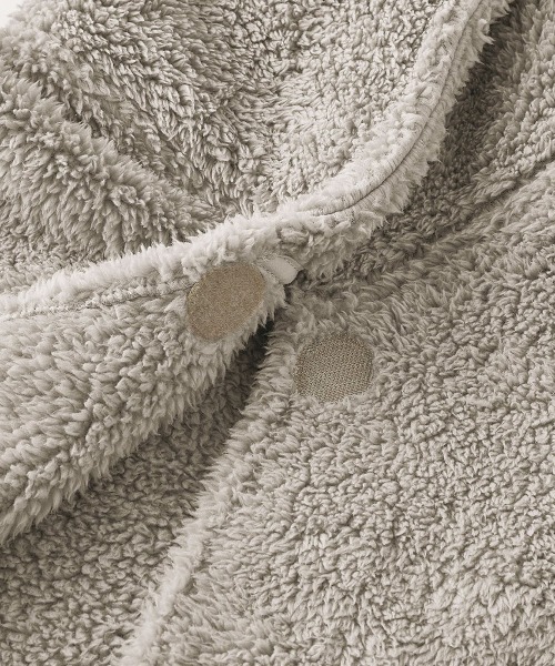 BACKYARD FAMILY（バックヤードファミリー）の「耳まであったか首元ベスト（その他ルームウェア・レディース・グレイッシュベージュ・FREE）」の16枚目の写真