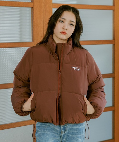 repipi armario（レピピ アルマリオ）の「エアサーマルショートブルゾン（ブルゾン・キッズ・ブラック/ブラウン/その他・SMALL/MEDIUM/LARGE）」の4枚目の写真