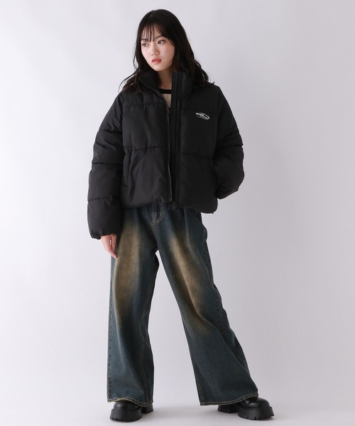 repipi armario（レピピ アルマリオ）の「エアサーマルショートブルゾン（ブルゾン・キッズ・ブラック/ブラウン/その他・SMALL/MEDIUM/LARGE）」の7枚目の写真