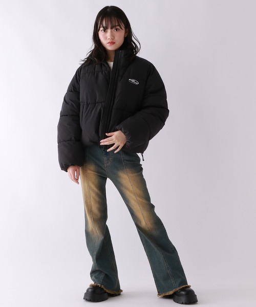 repipi armario（レピピ アルマリオ）の「エアサーマルショートブルゾン（ブルゾン・キッズ・ブラック/ブラウン/その他・SMALL/MEDIUM/LARGE）」の9枚目の写真