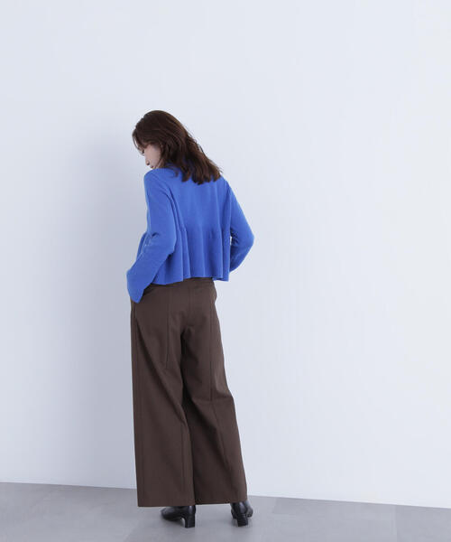 ◇襟付きペプラムニット（ニット/セーター）｜NATURAL BEAUTY