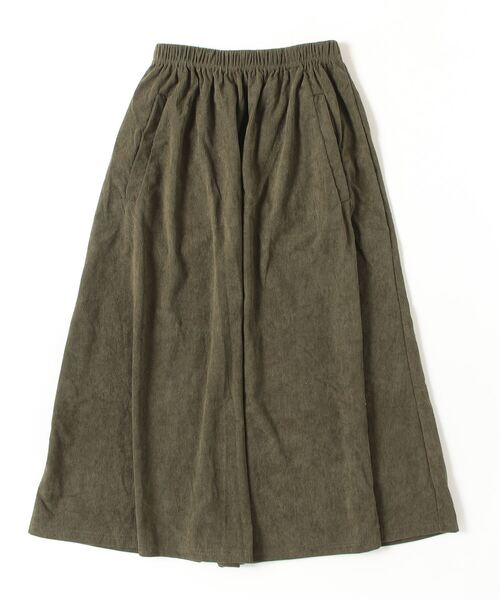 SallyLunn(サリーラン)の「コーデュロイフレアスカート(スカート・レディース・ブラウン/ブラック/グリーン・LARGE/MEDIUM)」の14枚目の写真