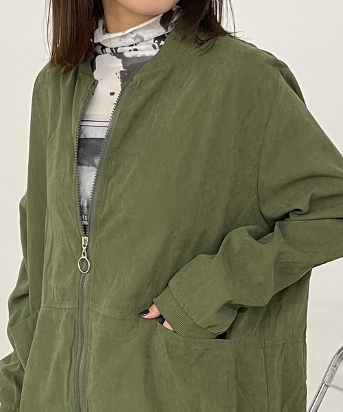 CRB（シーアールビー）の「シアーメローロンT（Tシャツ/カットソー・レディース・パープル/オフホワイト/ライム/ブルー/ブラック/ホワイト×ブラック・F）」の22枚目の写真