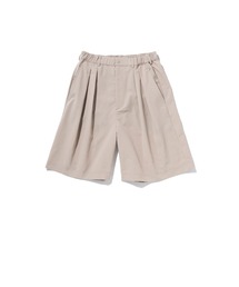 [L's]TUCK SHORT PANTS HIGH AIR PERMEABILITY/タックショートパンツ