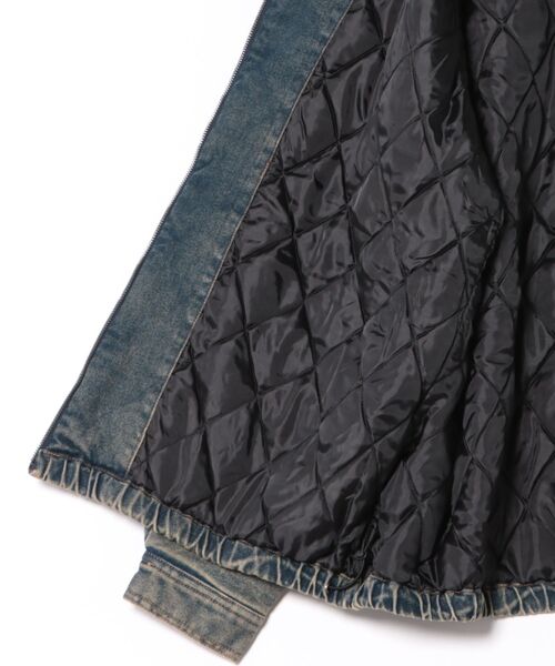 DC SHOES（ディーシーシューズ）の「25 PADDED WORK JACKE /DCロゴ刺繍ワンポイント中綿ワークジャケット（ブルゾン・メンズ・ライトインディゴブルー/ブラック系その他2/ブラウン/ブラック系その他・X-LARGE/LARGE/MEDIUM）」の8枚目の写真