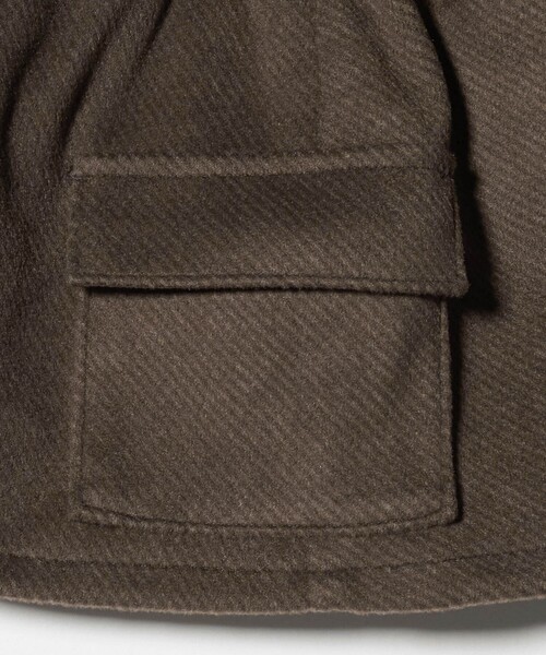 green label relaxing(グリーンレーベルリラクシング)の「カーゴ スカート / キッズ 100cm-160cm(スカート・キッズ・ダークブラウン/ライトグレー・130cm/100cm/110cm/120cm/150cm/140cm/160cm)」の16枚目の写真