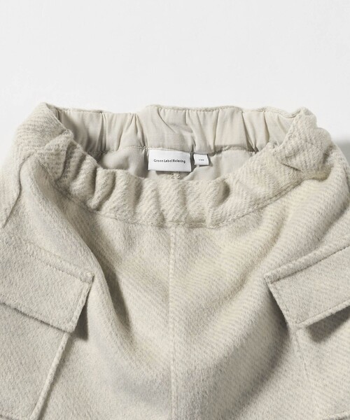 green label relaxing(グリーンレーベルリラクシング)の「カーゴ スカート / キッズ 100cm-160cm(スカート・キッズ・ダークブラウン/ライトグレー・130cm/100cm/110cm/120cm/150cm/140cm/160cm)」の22枚目の写真