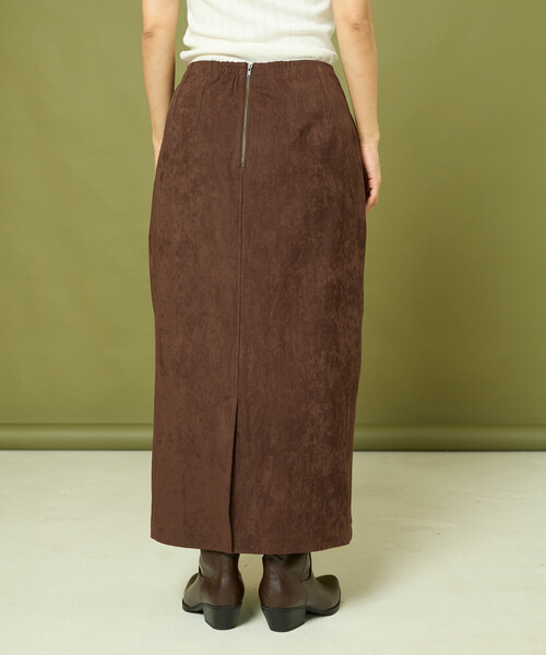 Freada（フリーダ）の「Freada/フリーダ スエーディ スカート（スカート・レディース・オレンジ/ダークブラウン・ONE SIZE）」の16枚目の写真