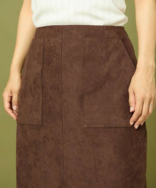 Freada（フリーダ）の「Freada/フリーダ スエーディ スカート（スカート・レディース・オレンジ/ダークブラウン・ONE SIZE）」の19枚目の写真