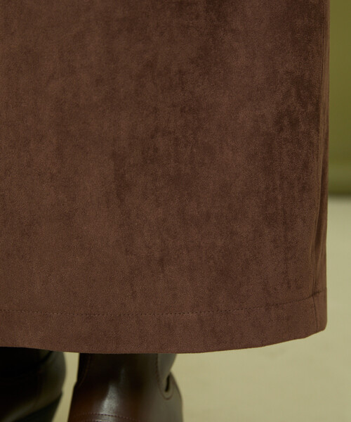 Freada（フリーダ）の「Freada/フリーダ スエーディ スカート（スカート・レディース・オレンジ/ダークブラウン・ONE SIZE）」の21枚目の写真