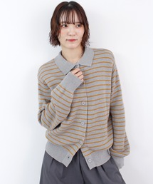 ABYS | 《26SS 新色追加》襟付きボーダーニット(ニット/セーター)